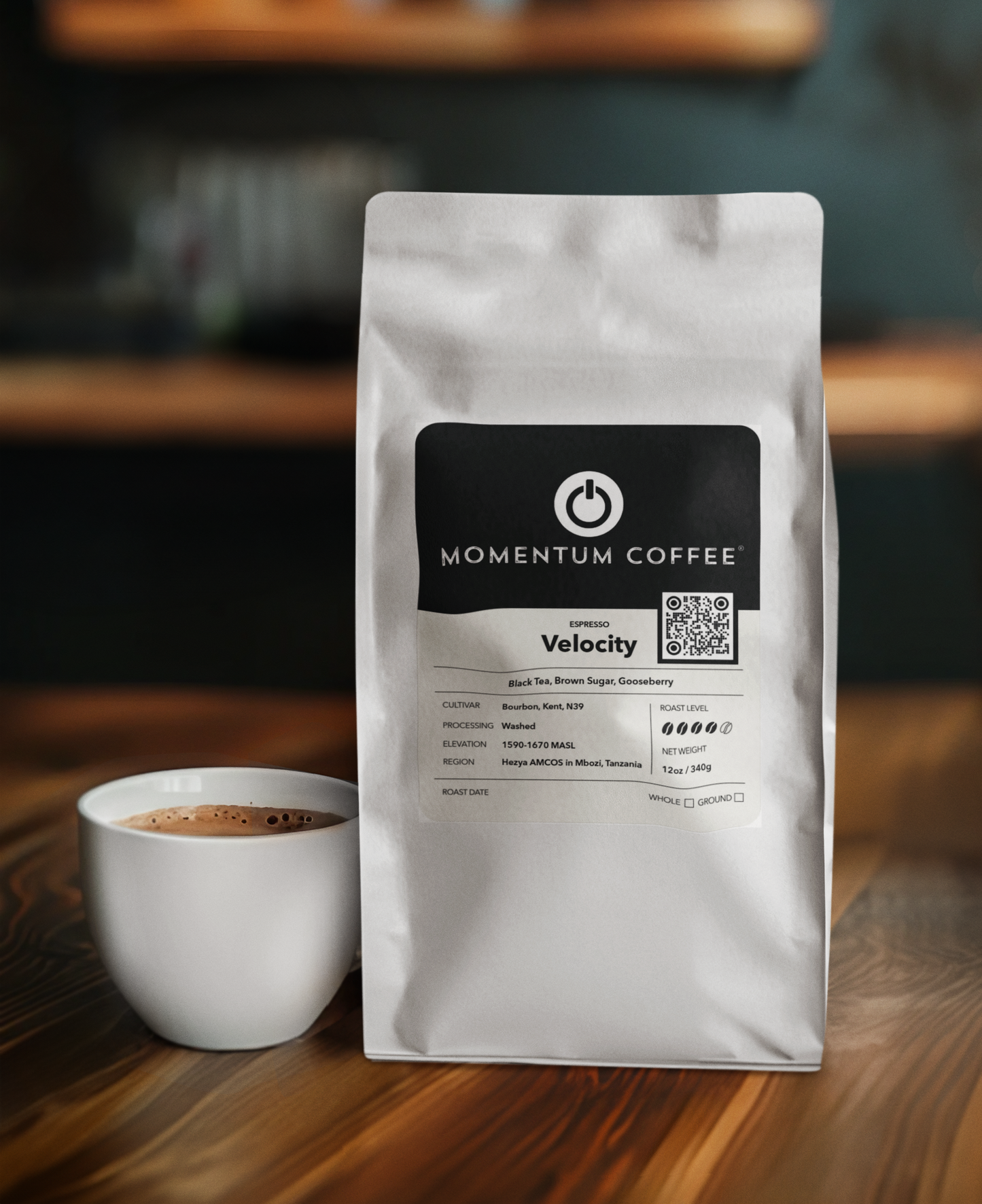 Momentum Velocity Coffee Beans  (Espresso Blend)